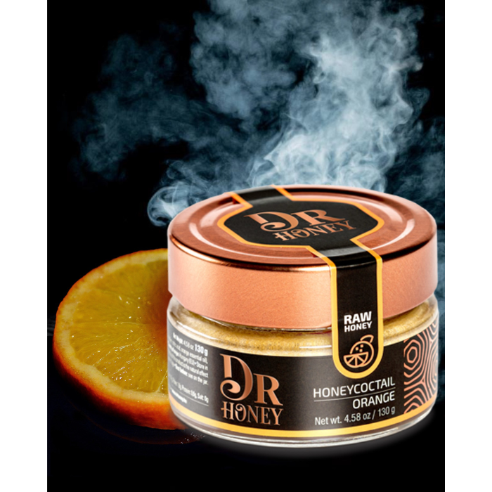 Premium Honeycocktail mit Orange 130g | Dr Honey