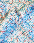 Taschentuch | Reiner Seidenschal 30x30 cm | Autistic Art