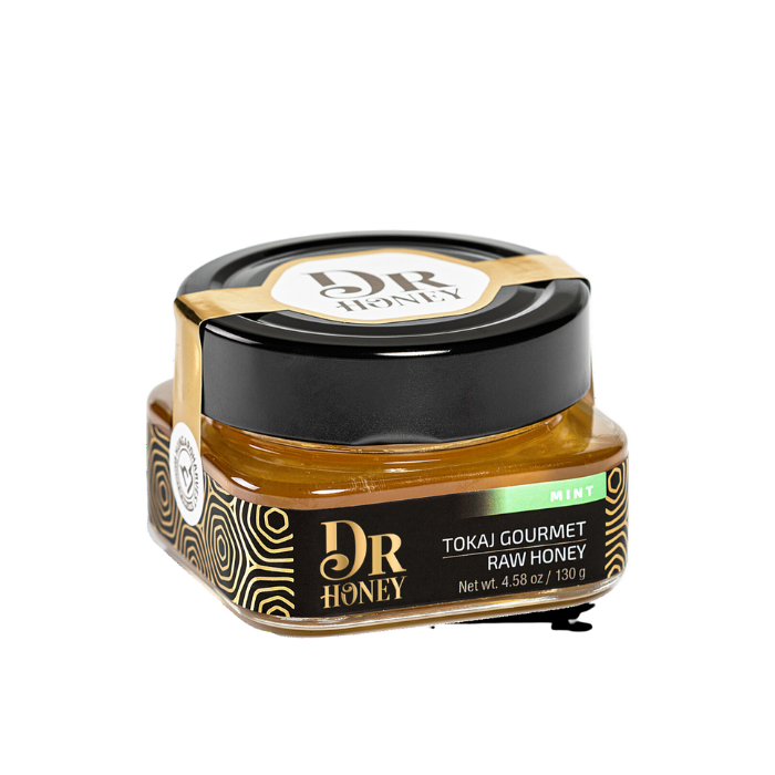 Tokaj Gourmet Minze-Honig 130g | Dr Honey