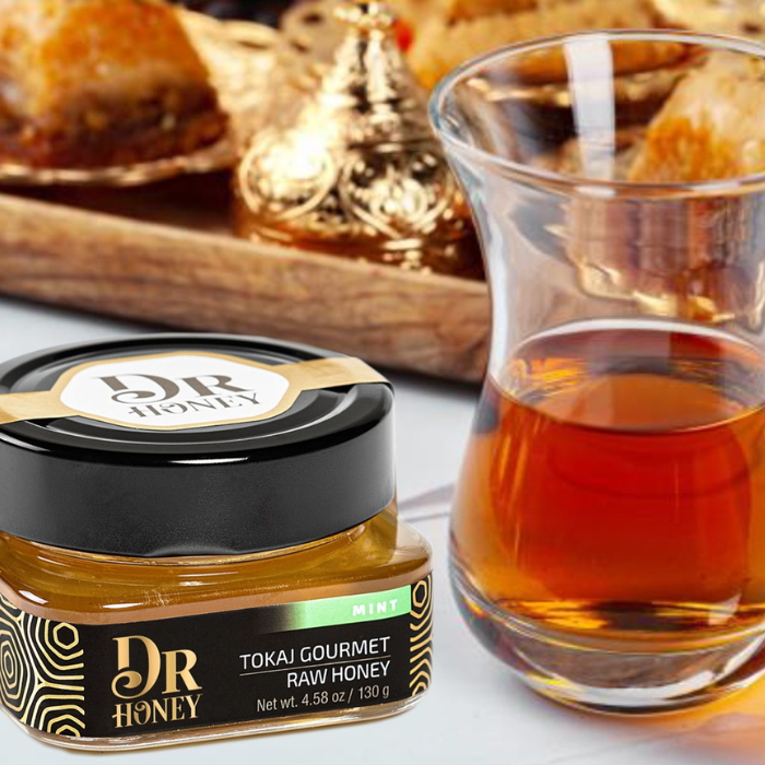 Tokaj Gourmet Minze-Honig 130g | Dr Honey
