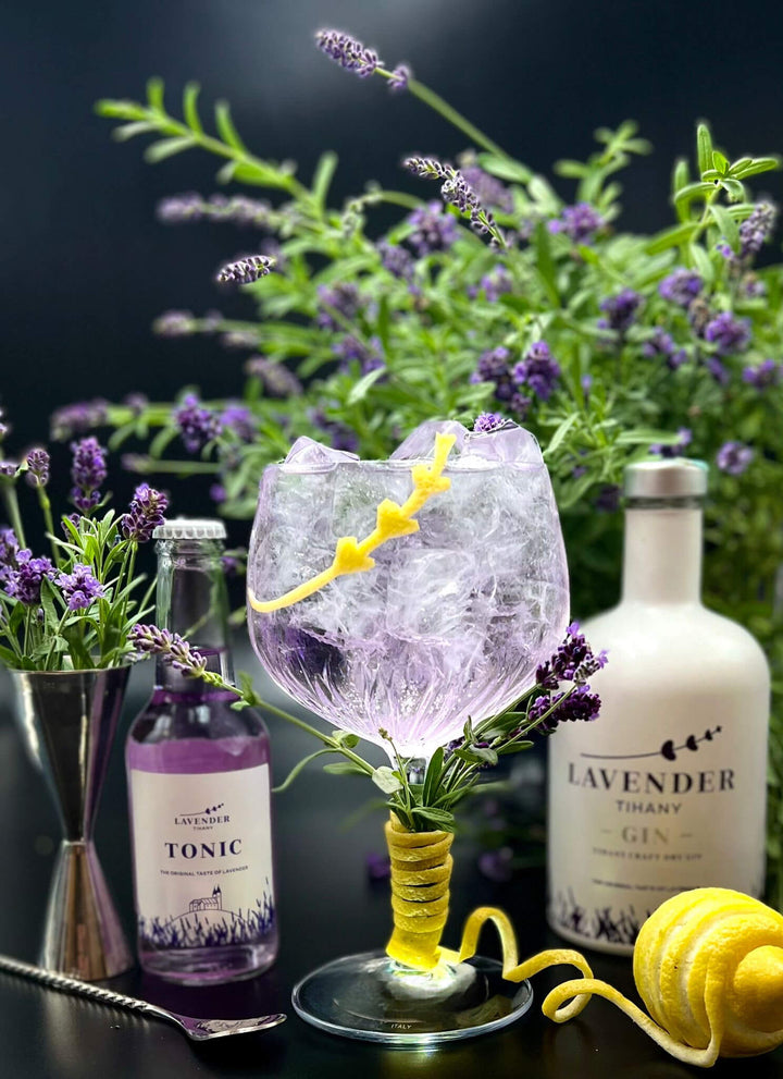 Gin und Tonic mit Lavendel - Lavender Tihany