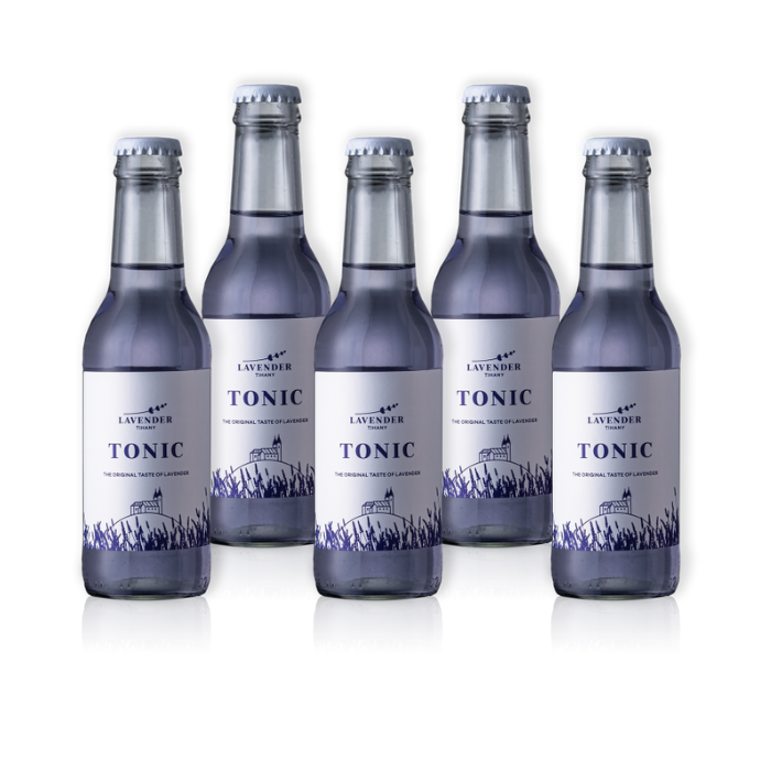Lavendel Tonic 0,25l im 5er Pack | Lavender Tihany Feinkost