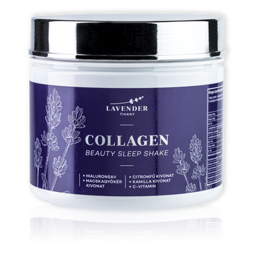 COLLAGEN Beauty Sleep Shake Pulver 300g | Naturprodukt von Lavender Tihany
