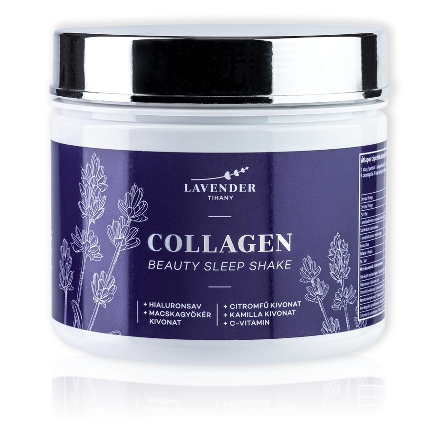 COLLAGEN Beauty Sleep Shake Pulver 300g | Naturprodukt von Lavender Tihany