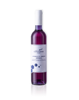 Akazienhonigwein mit lilafarbigem Lavendel und Holunder